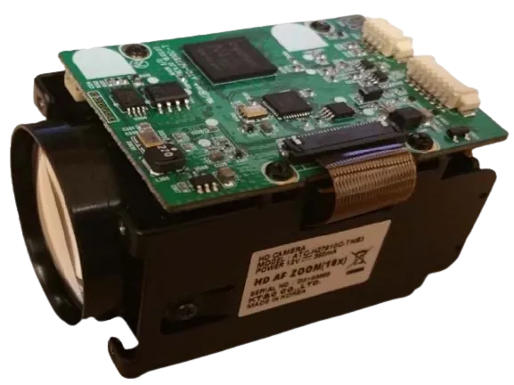 KT&C ATC-HZ7810C-TNB3 1080P60 Full HD Surveillance Rolling Shutter Camera, 10x Optical Zoom, WDR, Exmor R CMOS