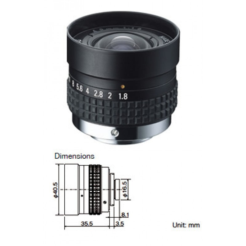 Ricoh Camera Lens FL-CC0418DX-VG-AVP C30405KP