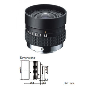 Ricoh Camera Lens FL-CC0418DX-VG-AVP C30405KP